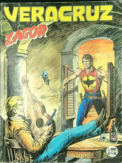 Zagor n. 478/febbraio 2001: Veracruz - copertina