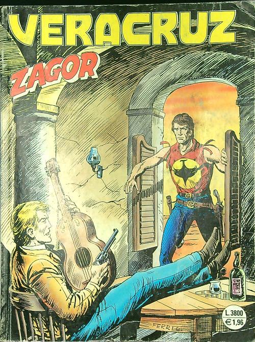 Zagor n. 478/febbraio 2001: Veracruz - copertina