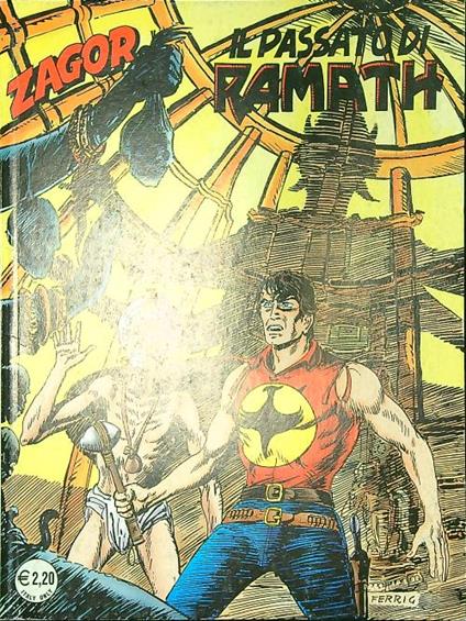 Zagor n. 496/agosto 2002: Il passato di Ramath - copertina