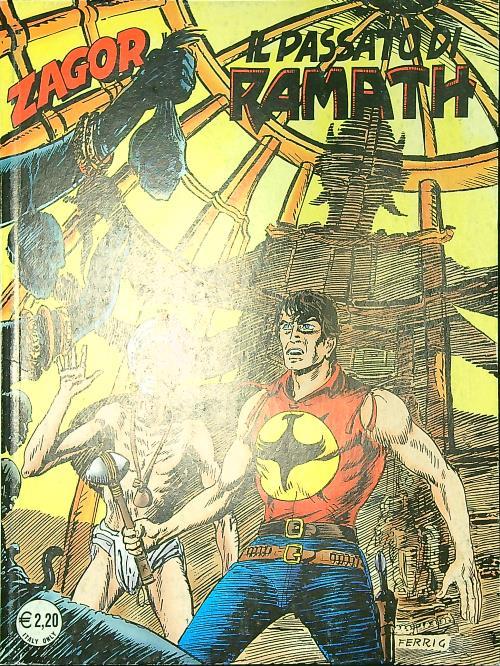 Zagor n. 496/agosto 2002: Il passato di Ramath - copertina