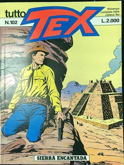 Tutto Tex n. 102/1991: Sierra encantada - copertina