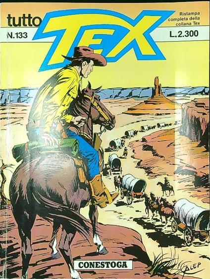 Tutto Tex n. 133/1992: Conestoga - copertina