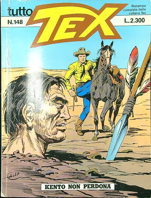 Tutto Tex n. 148/1993: Kento non perdona - Gianluigi Bonelli - copertina