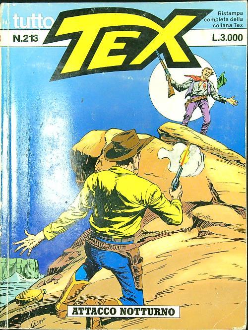 Tutto Tex n. 213/1996: Attacco notturno