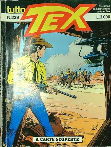 Tutto Tex n. 239/1997: A carte scoperte - copertina