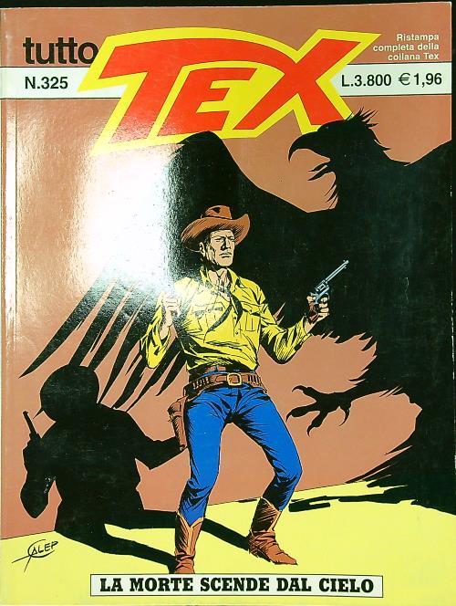 Tutto Tex n. 325/2000: La morte scende dal cielo - copertina