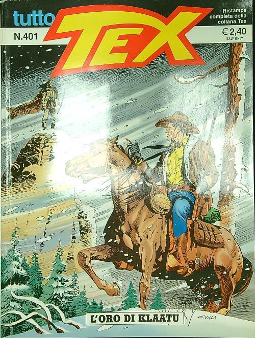 Tutto Tex n. 401/settembre 2004: L'oro di Klaatu