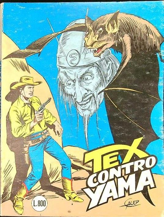 Tex n. 267/gennaio 1983: Tex contro Yama - Gianluigi Bonelli - copertina