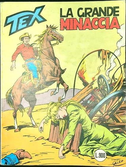 Tex n. 276/ottobre 1983: La grande minaccia - copertina