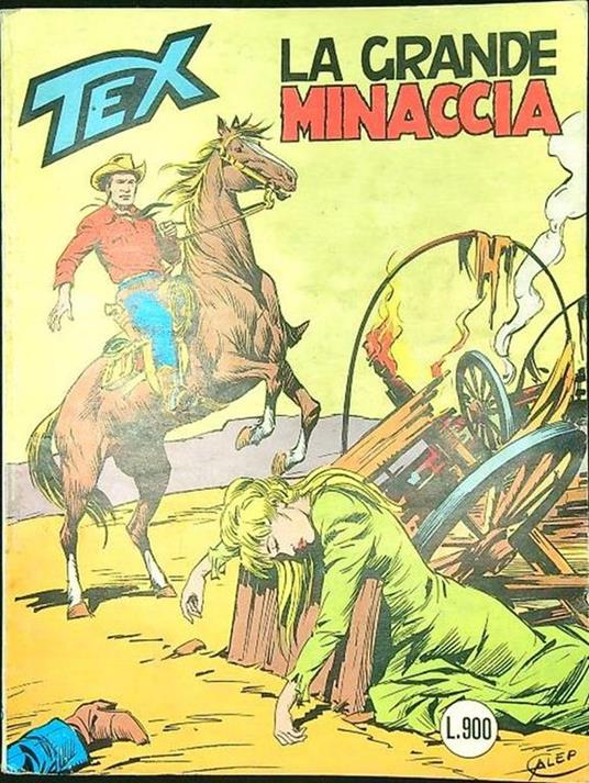 Tex n. 276/ottobre 1983: La grande minaccia - copertina