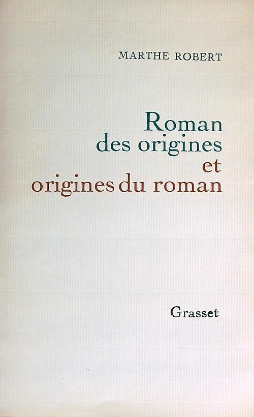 Roman des origines et origines du roman