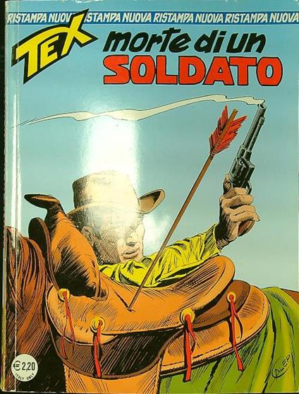 Tex (Nuova Ristampa) n. 89/giugno 2003: Morte di un soldato - Gianluigi Bonelli - copertina