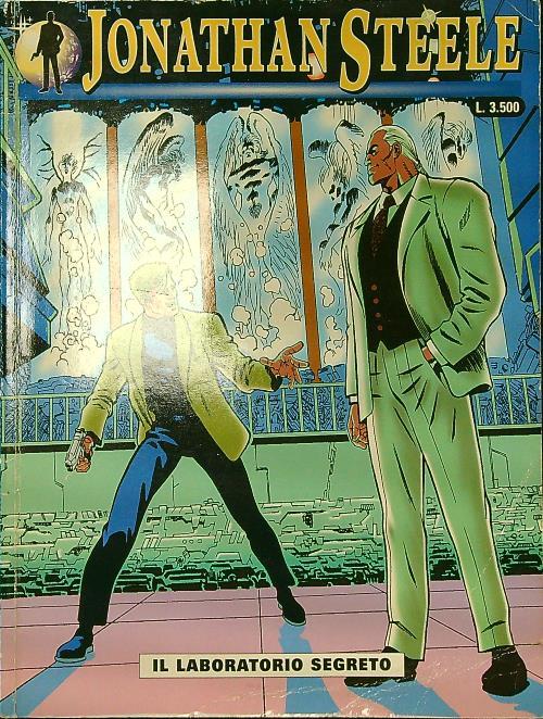 Jonathan Steele n. 10/gennaio 2000: Il laboratorio segreto - Federico Memola - copertina