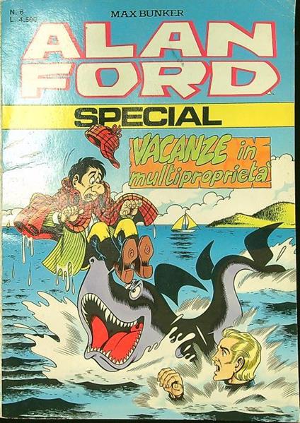 Alan Ford Special n. 6/luglio 1994: Vacanze in multiproprietà - Max Bunker - copertina