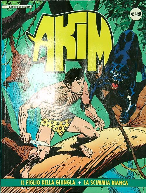 Akim n. 12bis/agosto 2003: Il figlio della giungla - La scimmia bianca - copertina