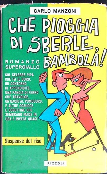 Che pioggia di sberle, bambola! - Carlo Manzoni - copertina