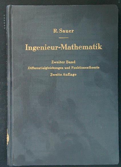 Ingenieur-Mathematik band II - copertina