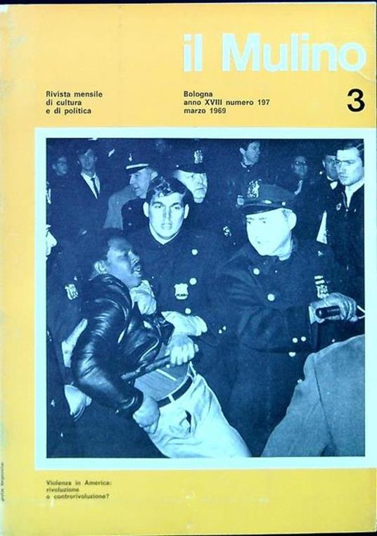 il Mulino 197 - N. 3 Marzo 1969 - copertina