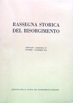 Rassegna storica del Risorgimento - Anno LXV Fasc. IV Ottobre Dicembre 1978