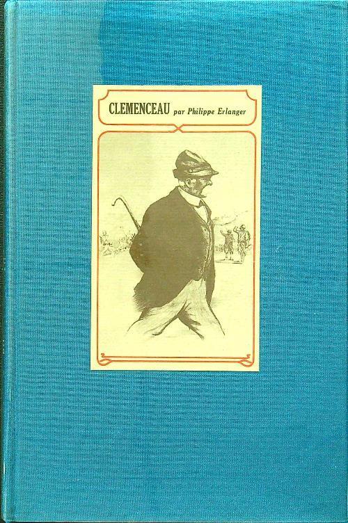 Clemenceau - Philippe Erlanger - copertina