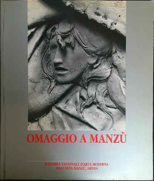 Omaggio a Manzù - copertina