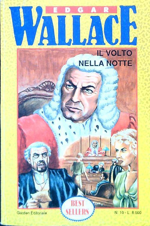 Il volto nella notte - Edgar Wallace - copertina