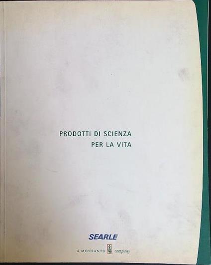 Prodotti di scienza per la vita - copertina