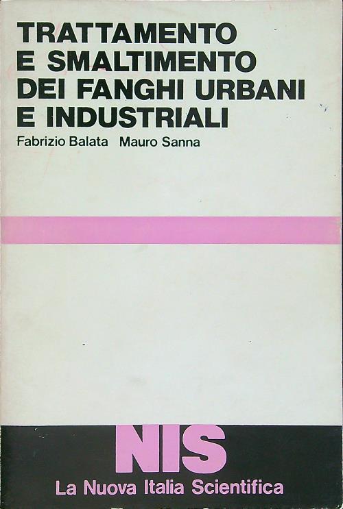 Trattamento e smaltimento dei fanghi urbani e industriali