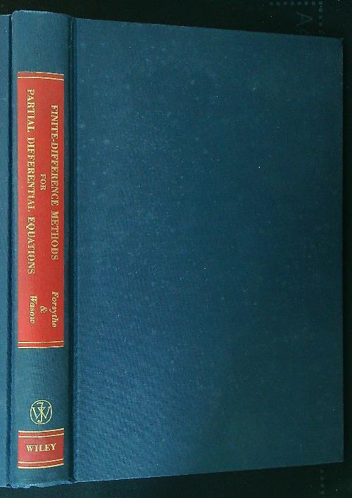 Finite-Difference Methods for Partial Differential Equations - Peter Forsythe - copertina
