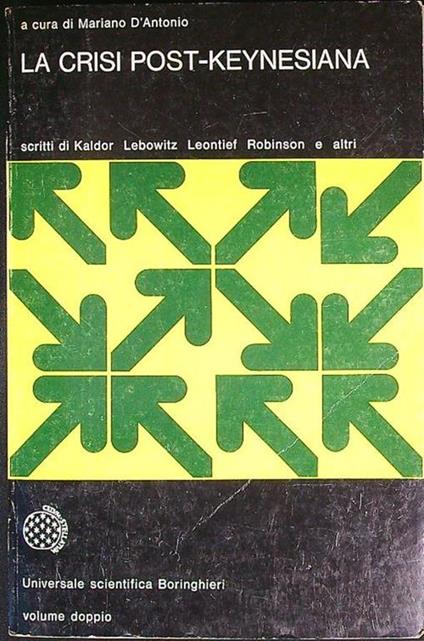 La crisi post-keynesiana - copertina