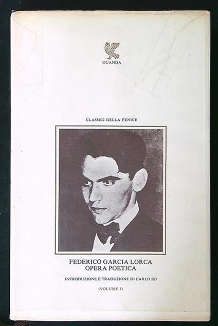 Opera poetica vol. I - Federico García Lorca - copertina