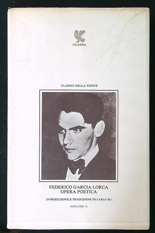 Opera poetica vol. I - Federico García Lorca - copertina