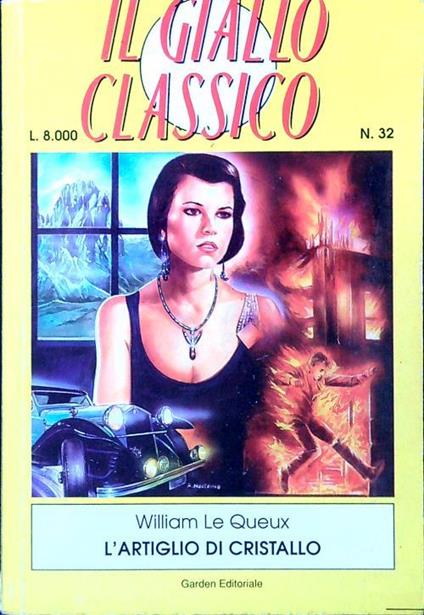 L' artiglio di cristallo - William Le Queux - copertina