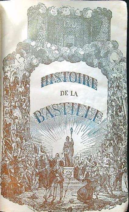 Histoire de La Bastille 8v - copertina