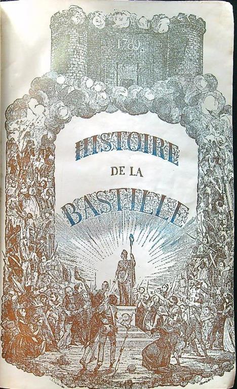 Histoire de La Bastille 8v - copertina