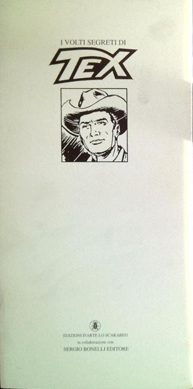 I volti segreti di Tex - copertina