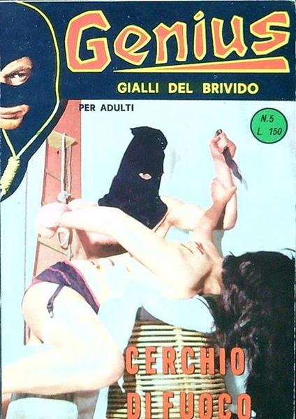 Genius N. 5 - Cerchio di fuoco - copertina