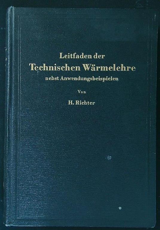 Leitfaden der Technischen Warmelehre - copertina