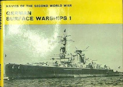 German Surface Warships 1 - H.T. Lenton - copertina