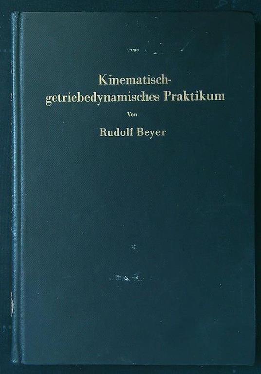 Kinematisch-getriebedynamisches Praktikum - copertina
