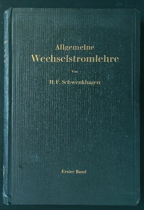 Allgemeine Wechselstromlehre