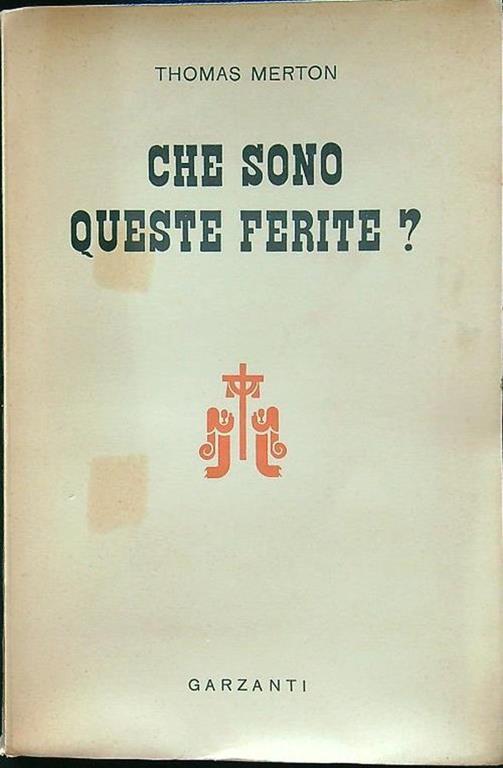 Che sono queste ferite? - Thomas Merton - copertina