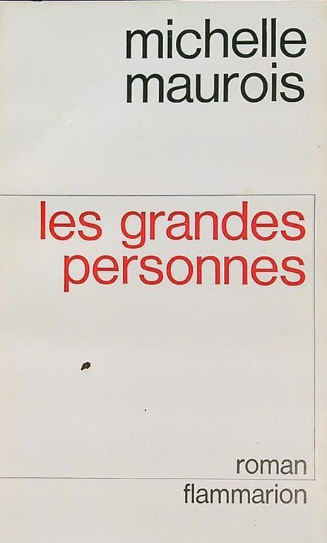 Les grandes personnes - copertina