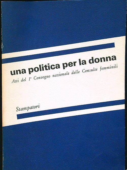 Una politica per la donna