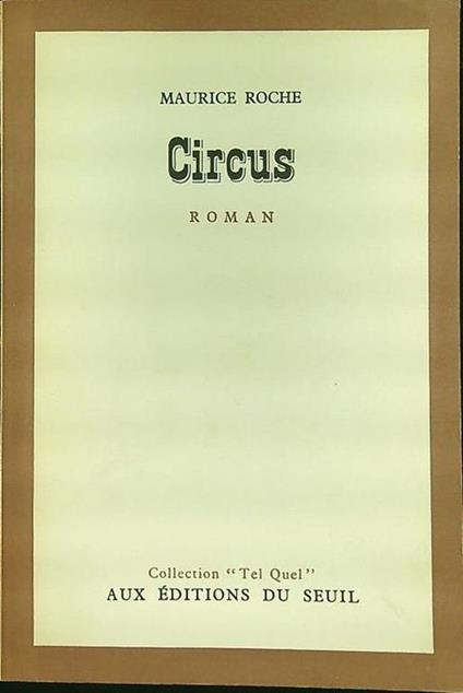 Circus - copertina