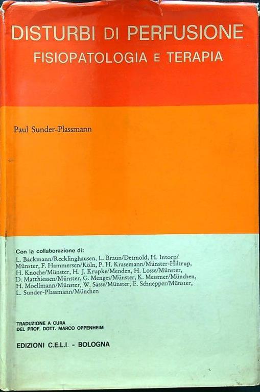 Disturbi di perfusione - copertina