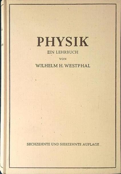 Physik - copertina