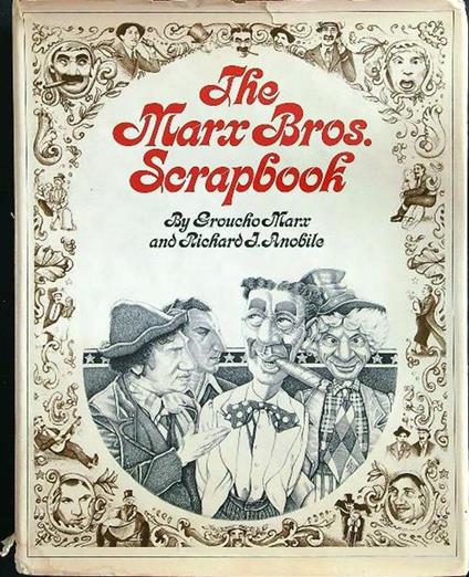 The Marx bros. scrapbook - copertina
