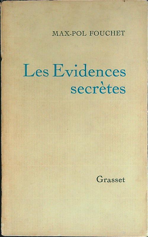 Les evidences secrètes