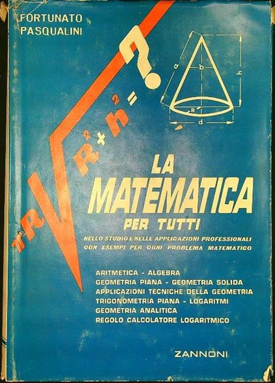 La matematica per tutti - copertina